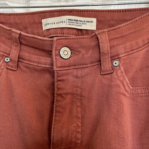 Denver Hayes High Waisted Skinny Crop Jeans - Picture 6 of 13